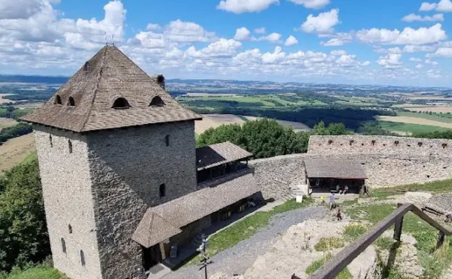 Ruin of Castle Starý Jičín, Czech Republic (Czechia)